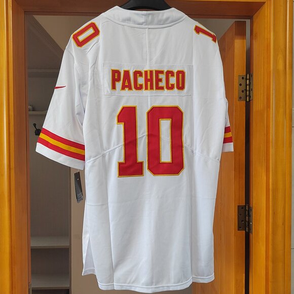 Nike Isiah Pacheco #10 Kansas City Chiefs White Jersey - Picture 7 of 8